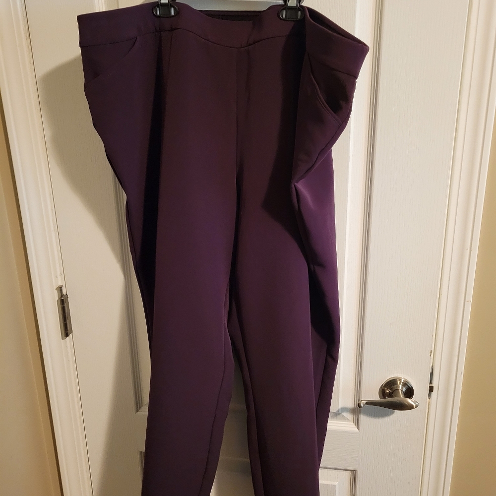 Lot of 2 Avenue 22Tall pull on pants